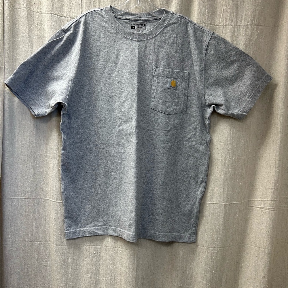 Carhartt / Loose Fit/Short Sleeve Tee Shirt/ Gray/ Size Med